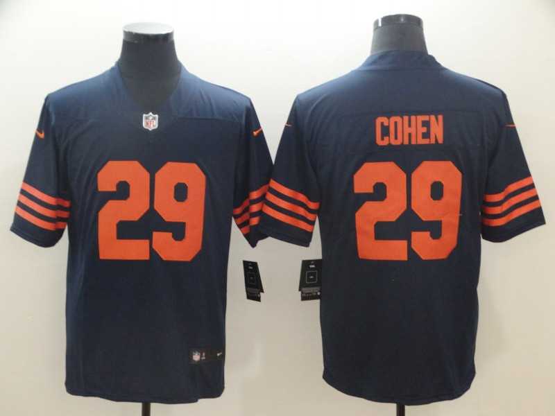 Nike Bears 29 Tarik Cohen Navy Throback Vapor Untouchable Player Limited Jersey,We sell and wholesale Nike Bears 29 Tarik Cohen Navy Throback Vapor Untouchable Player Limited Jersey on line form chian!